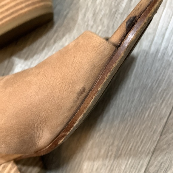 Eileen Fisher Iris Beige Suede/Leather Nubuck Sandals size 9 - Picture 10 of 10